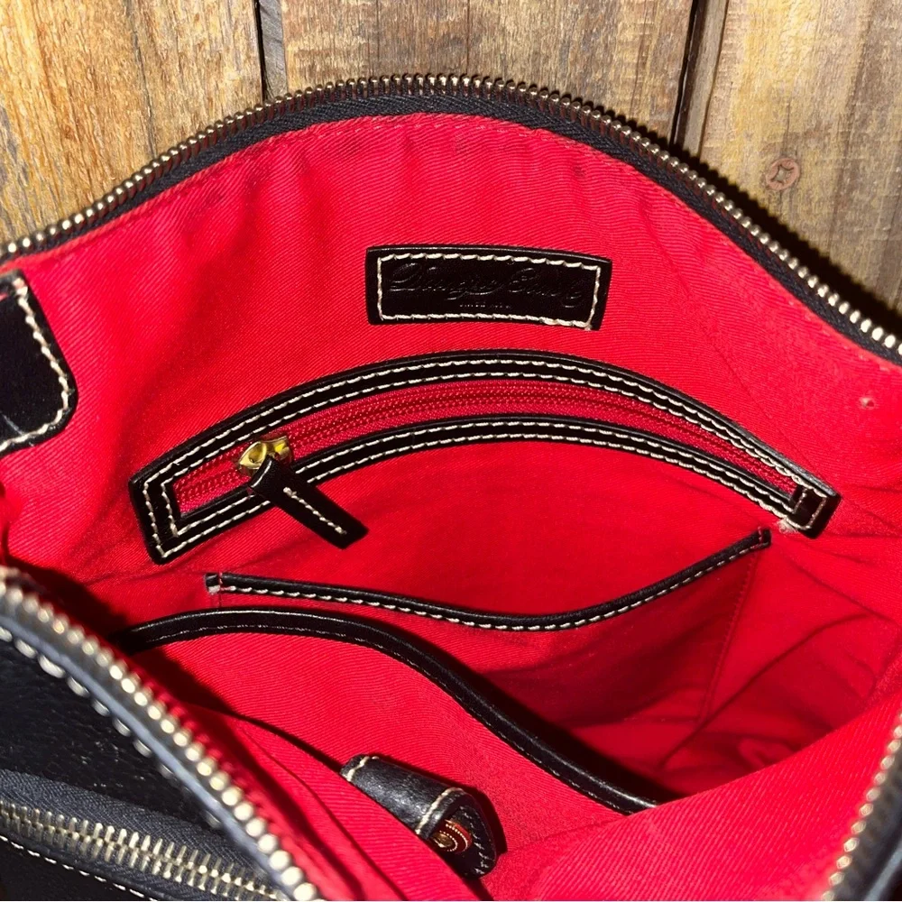 Dooney & Bourke Black Leather Shoulder Bag